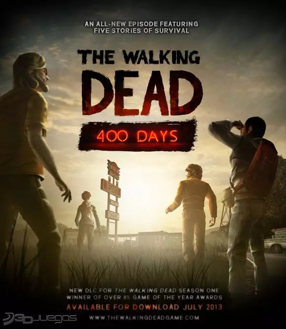 Carátula de The Walking Dead: 400 Days