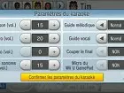 Wii Karaoke U - Pantalla