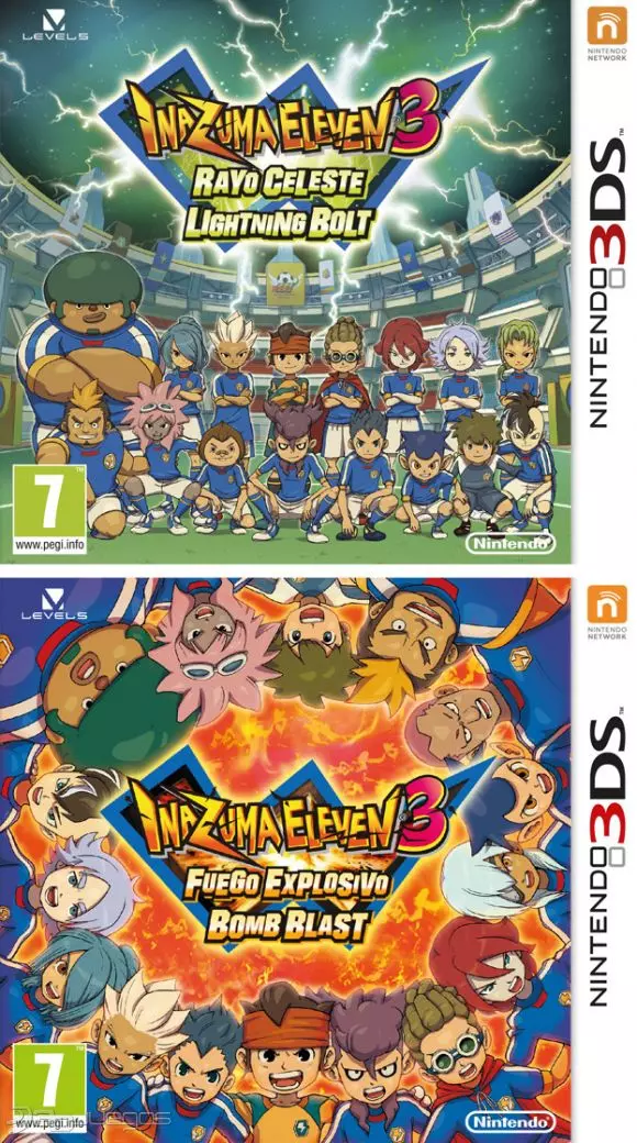 Carátula de Inazuma Eleven 3