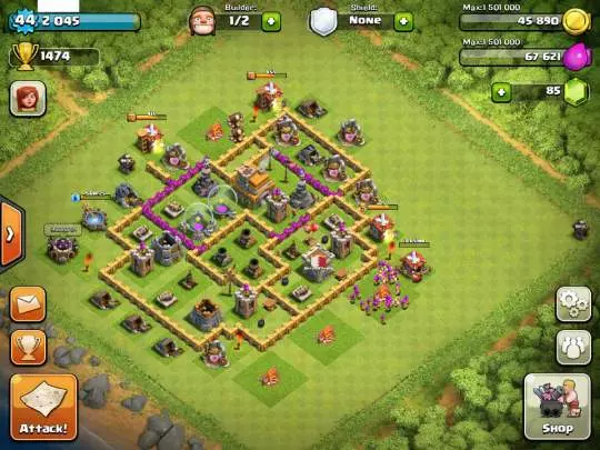 Clash of Clans - Web