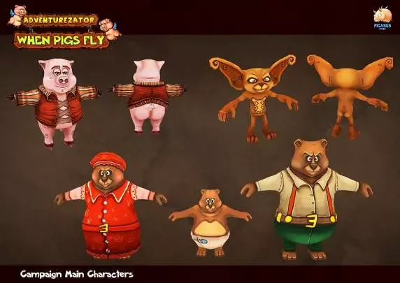 Adventurezator: When Pigs Fly