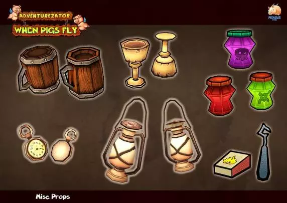 Adventurezator When Pigs Fly