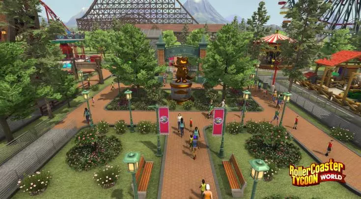 RollerCoaster Tycoon World - PC