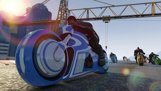 Shotaro transporta a GTA Online al universo futurista de Tron