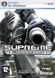 Carátula de Supreme Commander - PC