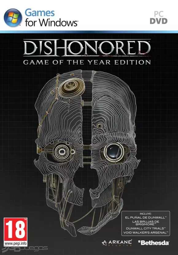Carátula de Dishonored - GOTY