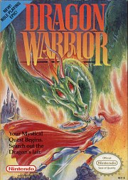 Carátula de Dragon Quest - NES