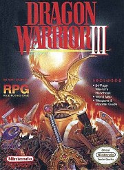 Carátula de Dragon Quest III - NES