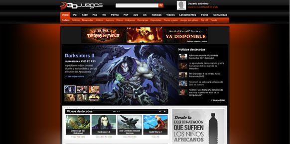 3DJuegos estrena nueva web 3DJuegos estrena nueva web