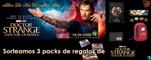 Consigue un pack de regalos de Doctor Strange (Doctor Extraño) Consigue un pack de regalos de Doctor Strange (Doctor Extraño)