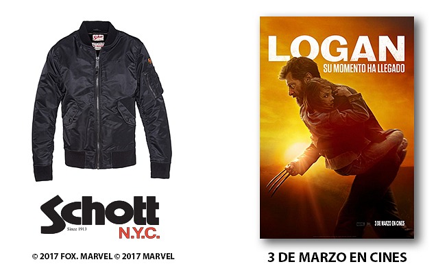 Gana una Bomber de Schott NYC o un Pack de Sudadera + Bandolera con la película LOGAN Gana una Bomber de Schott NYC o un Pack de Sudadera + Bandolera con la película LOGAN