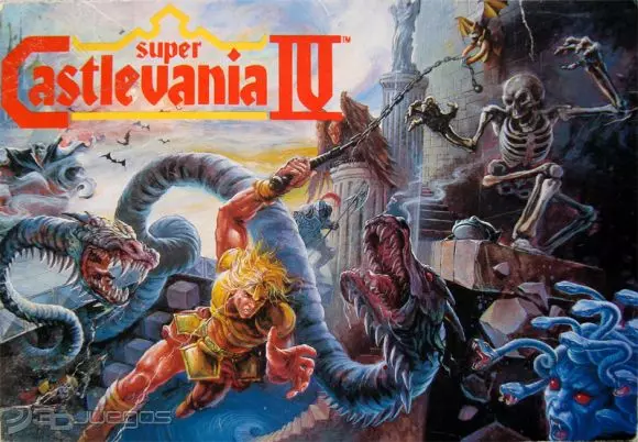 Carátula de Super Castlevania IV