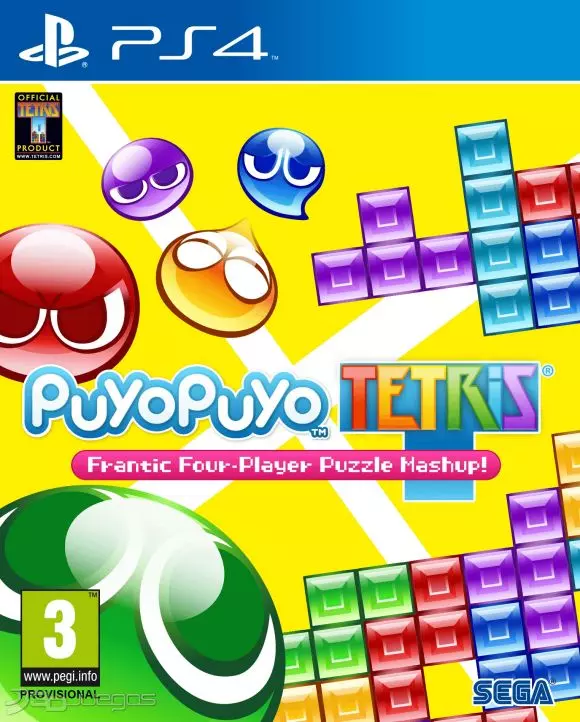 Carátula de Puyo Puyo Tetris