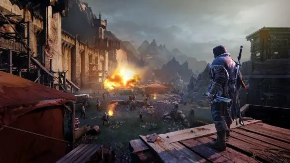 La Tierra-Media Sombras de Mordor PS4