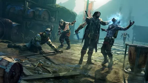 La Tierra-Media Sombras de Mordor PS4
