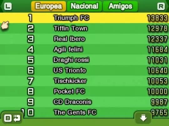 Nintendo Pocket Football Club