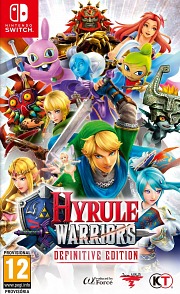 Carátula de Hyrule Warriors: Definitive Edition - Nintendo Switch