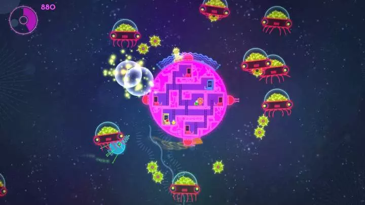 Lovers in a Dangerous Spacetime