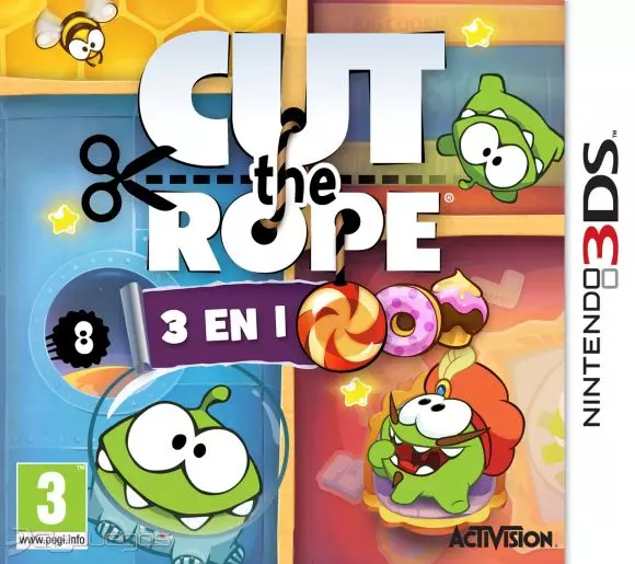 Carátula de Cut the Rope: Pack 3 Juegos