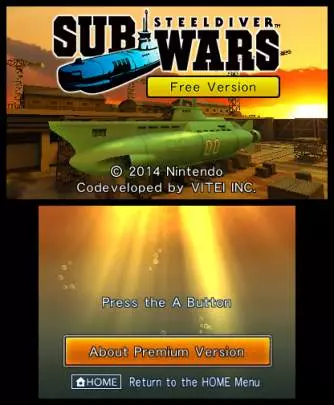 Steel Diver Sub Wars - 3DS