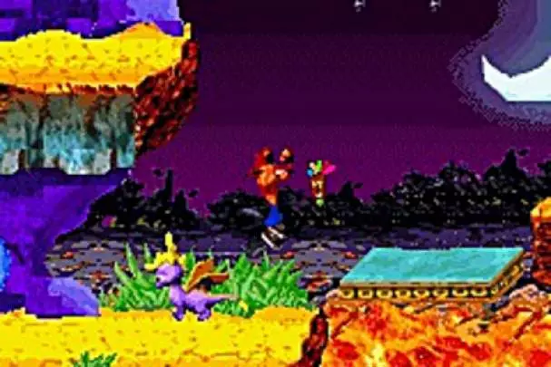 Crash Bandicoot Fusion - Game Boy Advance