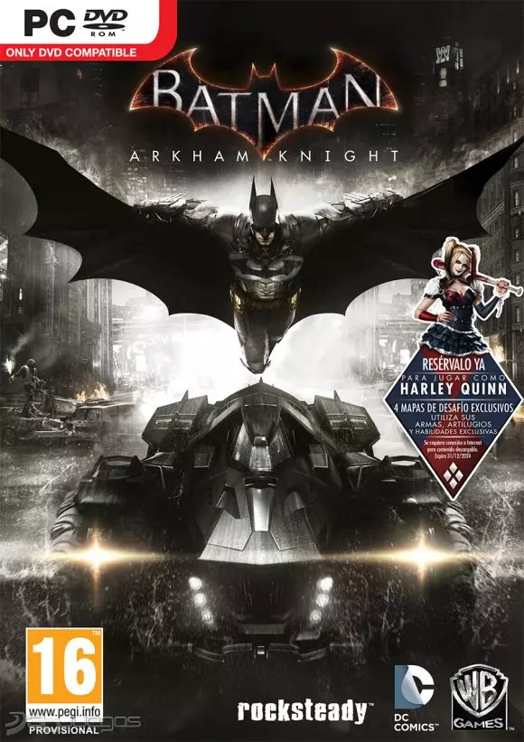 Carátula de Batman: Arkham Knight
