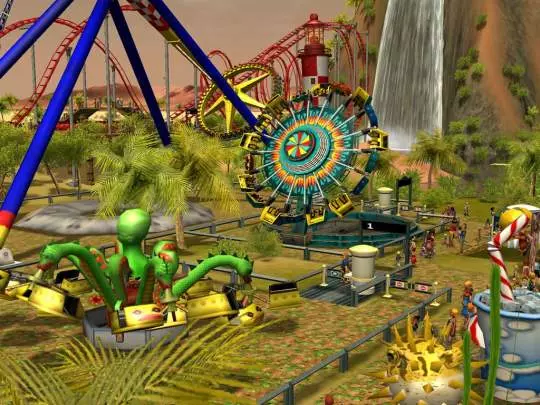 Roller Coaster Tycoon 3 ¡Empapados!