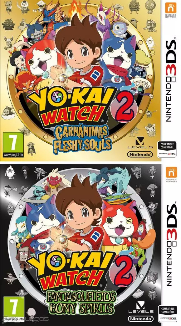 Carátula de Yo-kai Watch 2