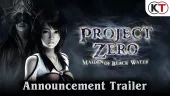 Project Zero: Maiden of the Black Water estrena un tráiler repleto de instantáneas de terror