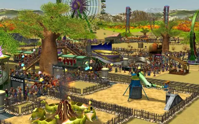 RollerCoaster Tycoon 3 ¡Salvaje!