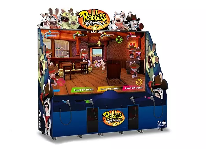 Rabbids Hollywood, máquina recreativa en la que se basa el arcade de Tomb Raider Rabbids Hollywood, máquina recreativa en la que se basa el arcade de Tomb Raider