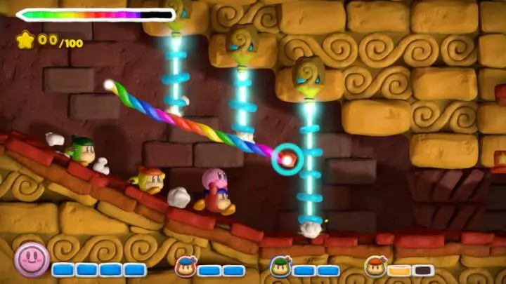 Kirby y el Pincel del Arcoíris - Wii U