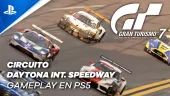 El Daytona International Speedway estará en Gran Turismo 7: vídeo gameplay del videojuego de carreras