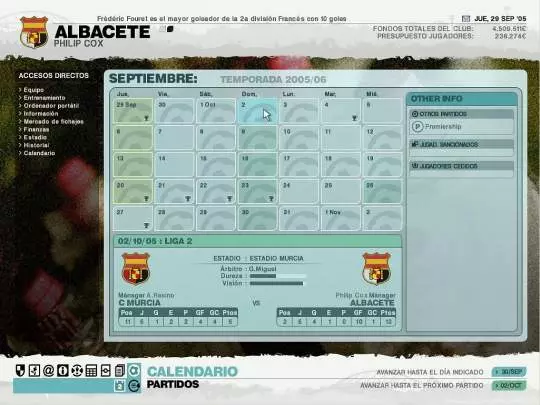 Manager de Liga 2006