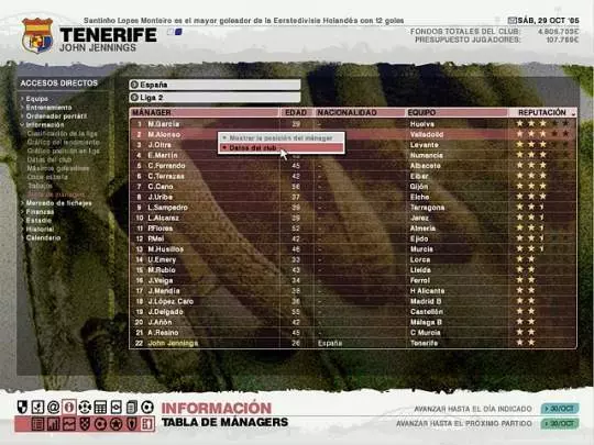 Manager de Liga 2006