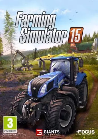 Carátula de Farming Simulator 15