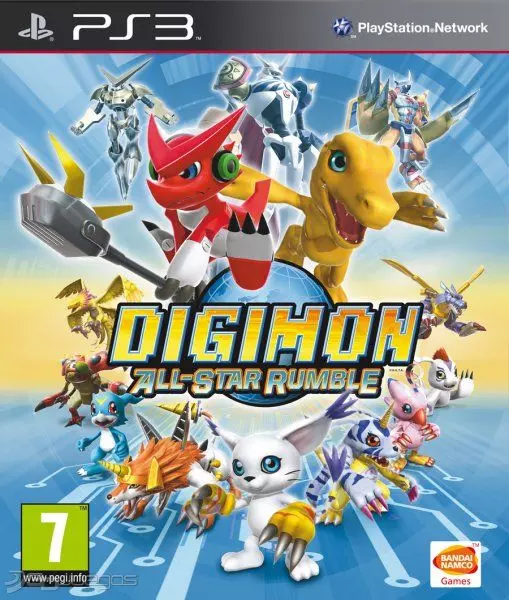 Carátula de Digimon All-Star Rumble