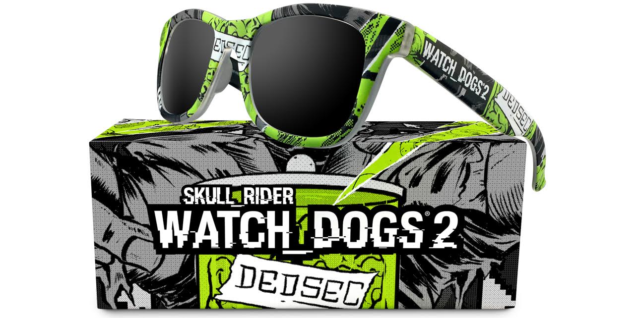 Watch Dogs 2 presenta sus propias gafas de sol Skull Rider