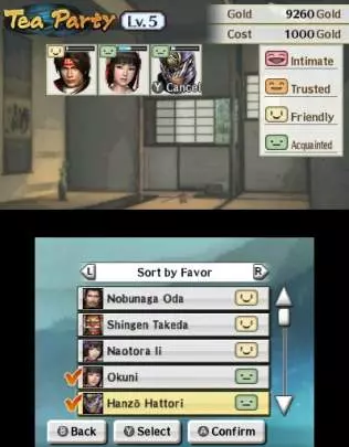 Samurai Warriors Chronicles 3 - 3DS