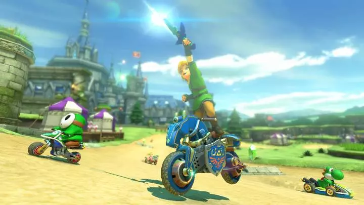 Mario Kart 8 - The Legend of Zelda - Wii U