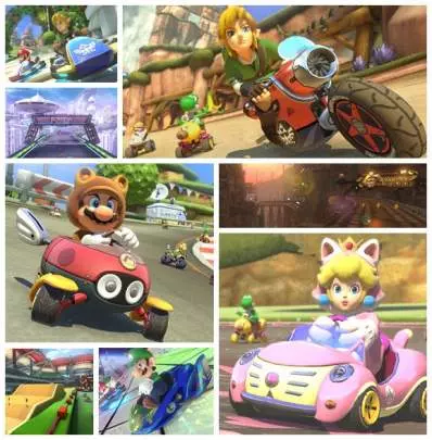 Mario Kart 8 - The Legend of Zelda - Wii U