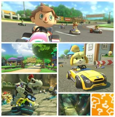Mario Kart 8 - Animal Crossing - Wii U