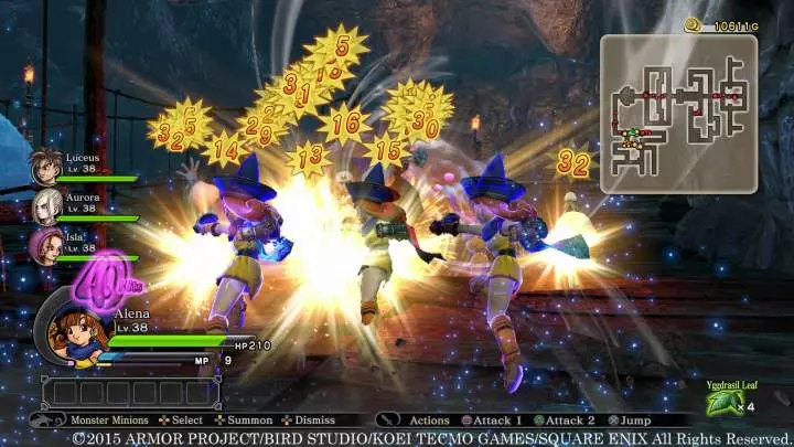 Dragon Quest Heroes: El infortunio del Árbol del Mundo y la Raíz del Mal