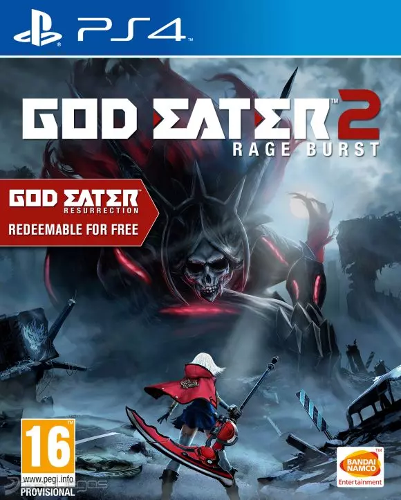 Carátula de God Eater 2: Rage Burst