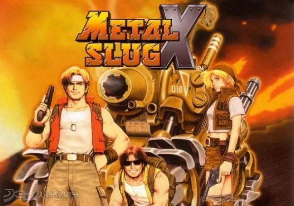 Carátula de Metal Slug X