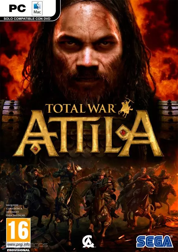 Carátula de Total War: Attila