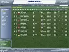 Football Manager 2006 - Pantalla