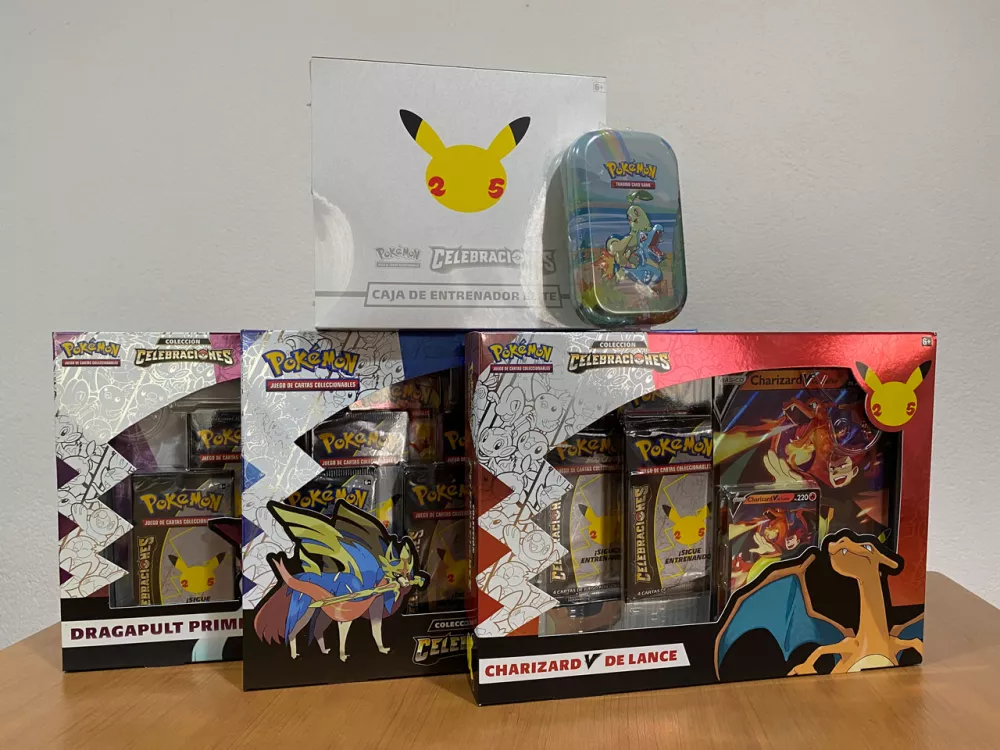 La colección Celebraciones del JCC de Pokémon es un sueño hecho realidad para los aficionados de la serie