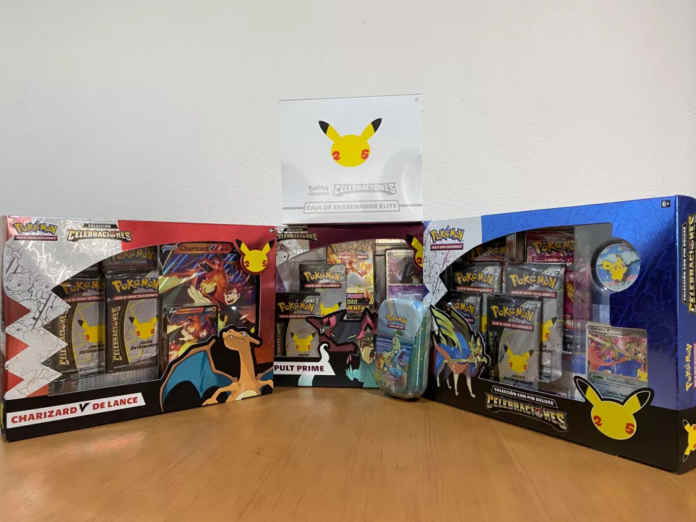 La colección Celebraciones del JCC de Pokémon es un sueño hecho realidad para los aficionados de la serie