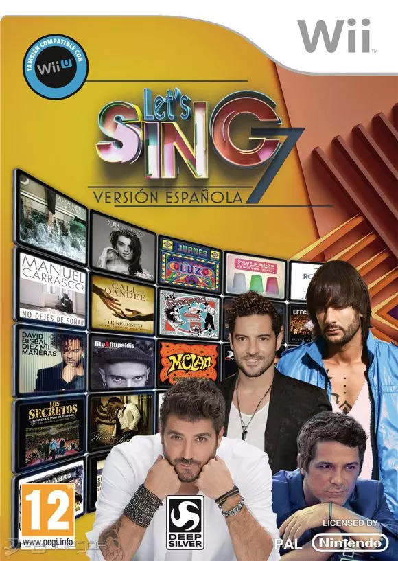 Carátula de Let’s Sing 7: Versión Española